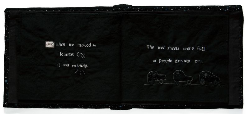 An image of a Book titled Second Black Book by artist China Marks