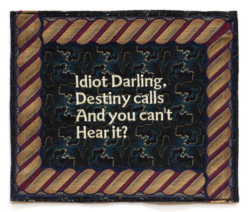 An image of a Broadside titled Idiot Darling by artist China Marks